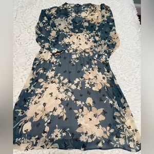 Zara Floral Print Womens Dress